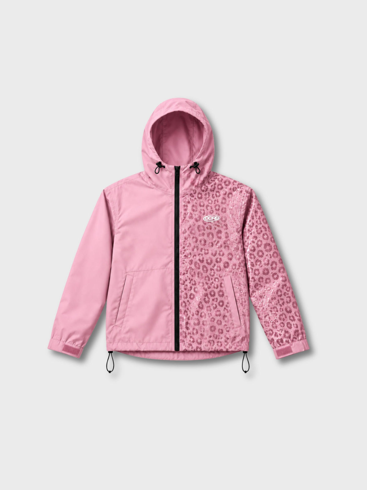 DCRB Black Water Reactive Cheetah Rain Jacket
