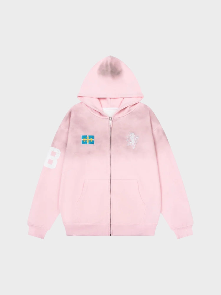 DCRB x Dark Havest Zip-Up Hoodie