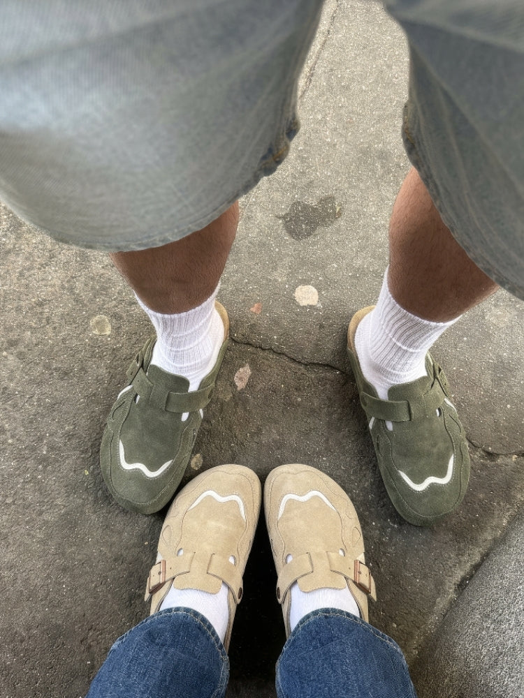 DCRB Wavey Clogs - Grey