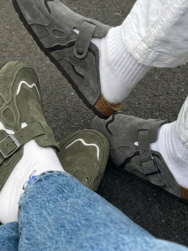 DCRB Wavey Clogs - Beige