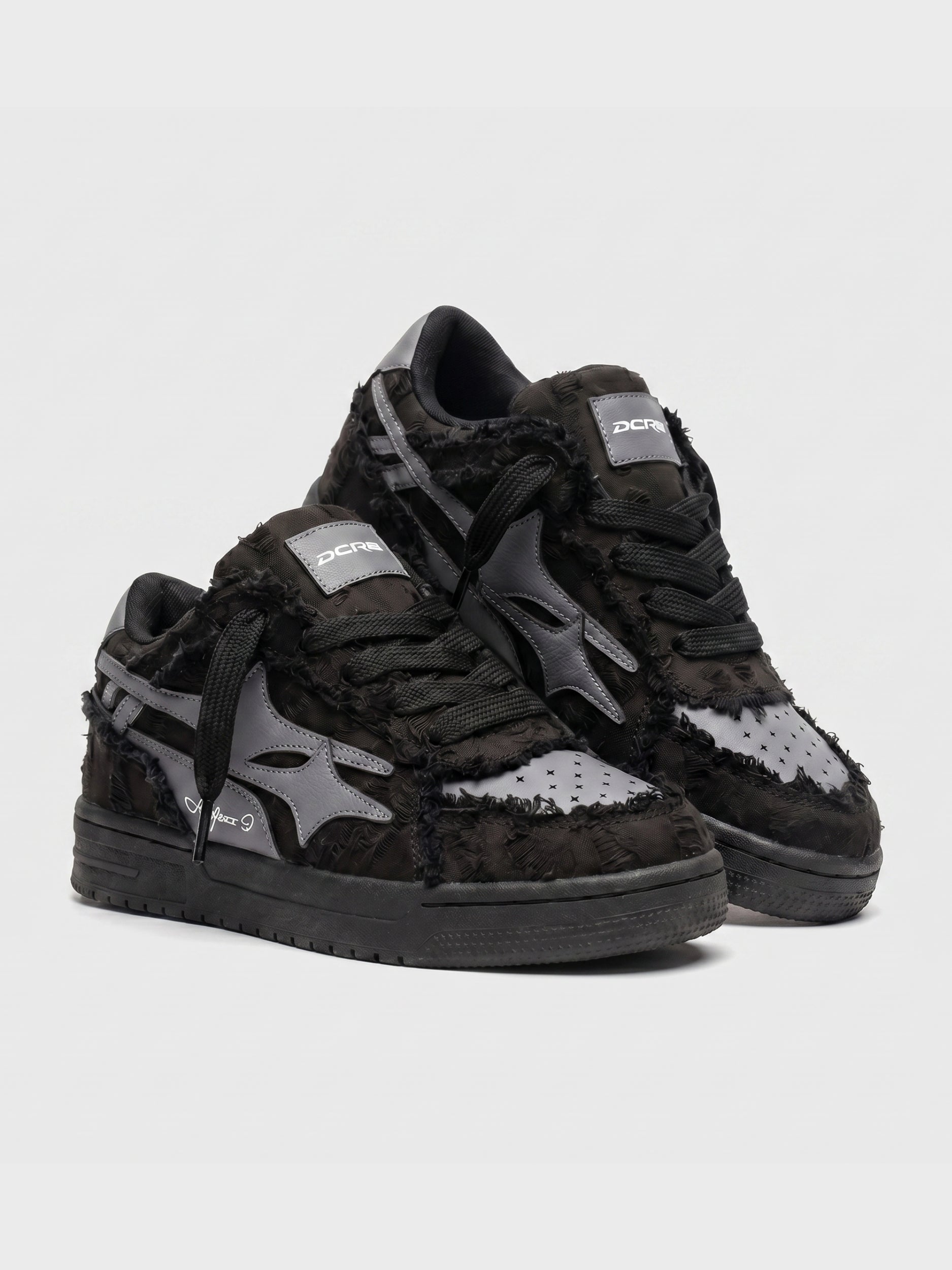 DCRB Broken Black Sneakers