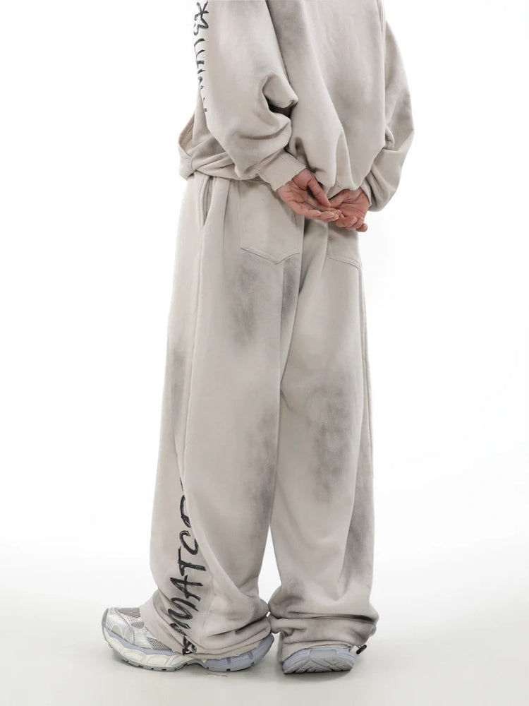 DCRB Distressed Material Joggers