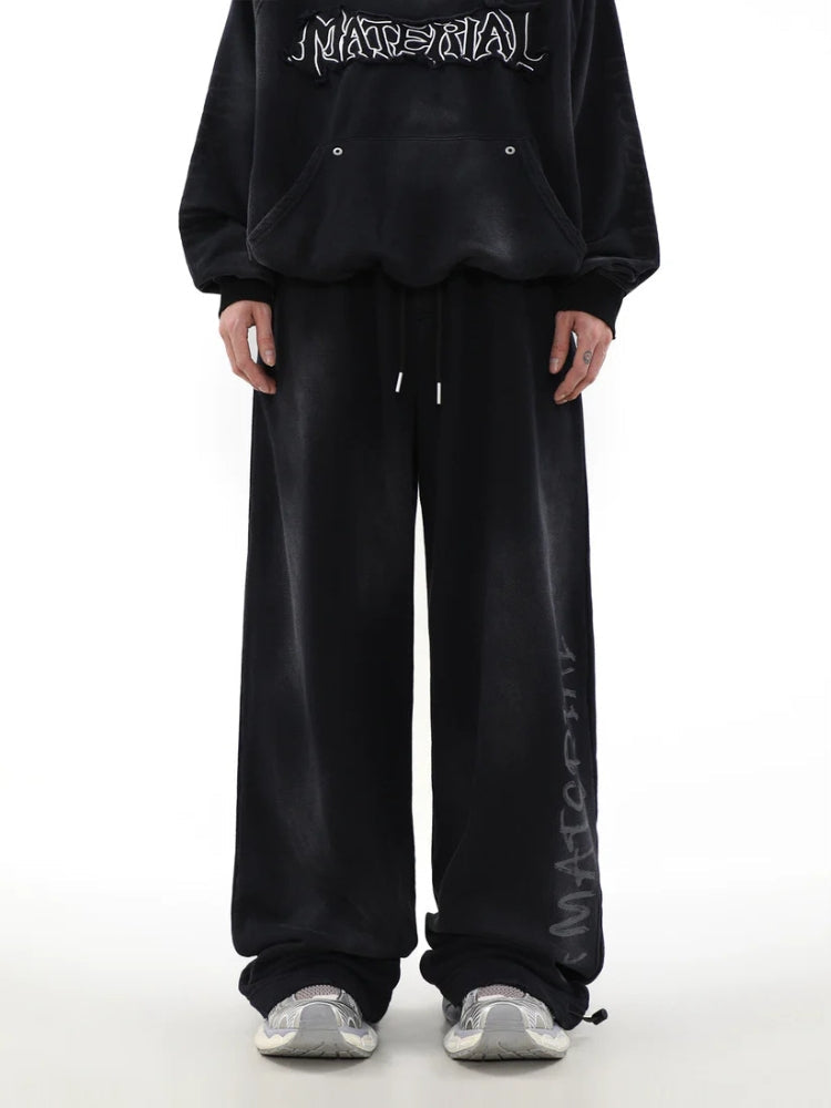 DCRB Distressed Material Joggers