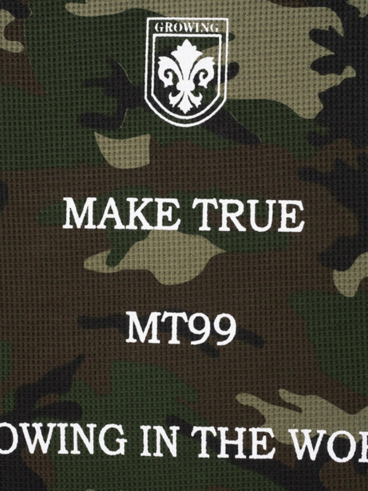 DCRB Waffle Knit Camo Longsleeve