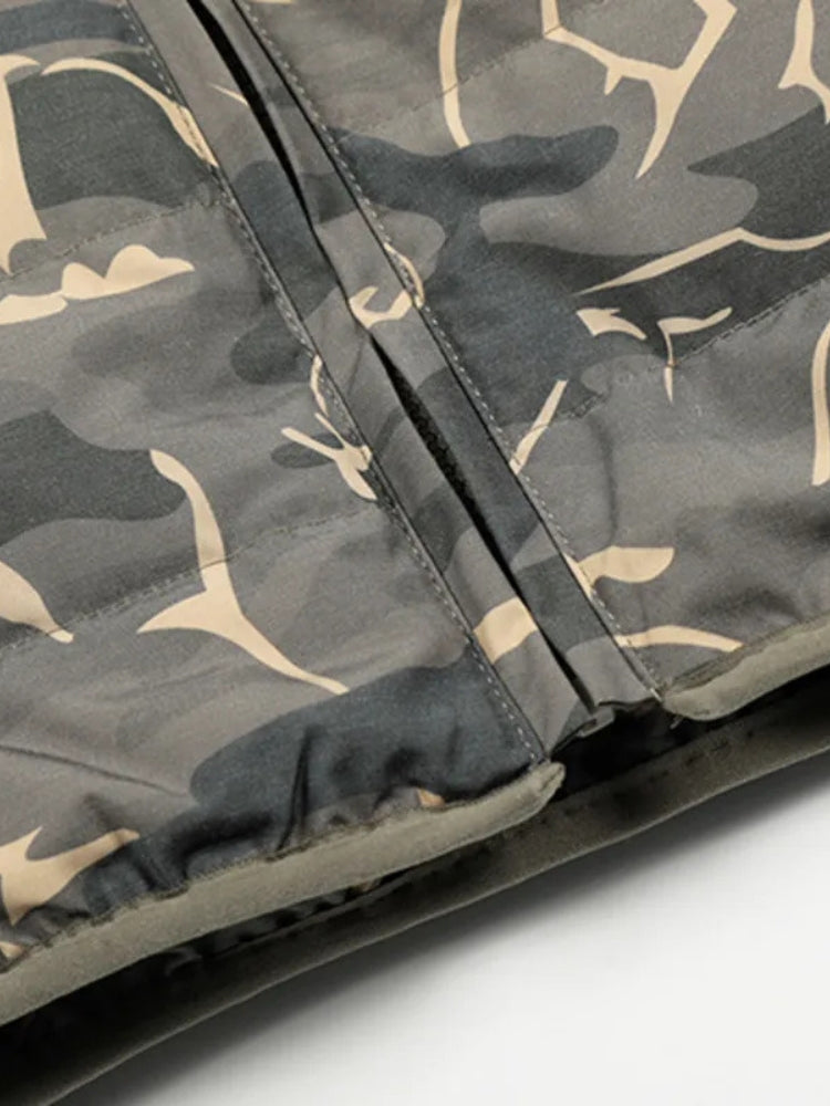 DCRB Side Zipper Camo Jacket