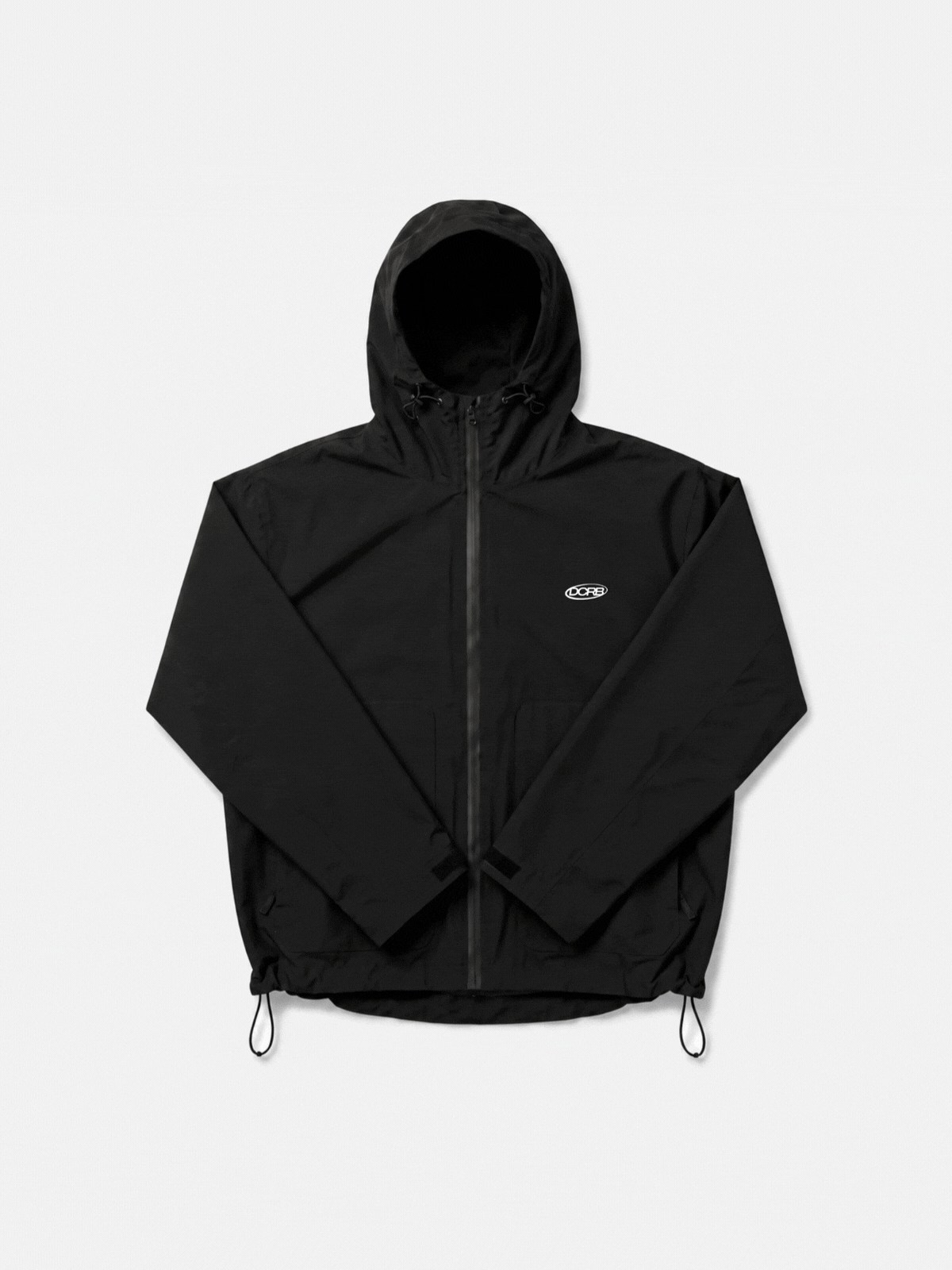 DCRB Black Water Reactive Cheetah Rain Jacket