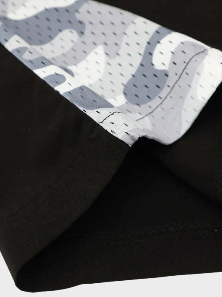 DCRB Camo Football Mesh Tee