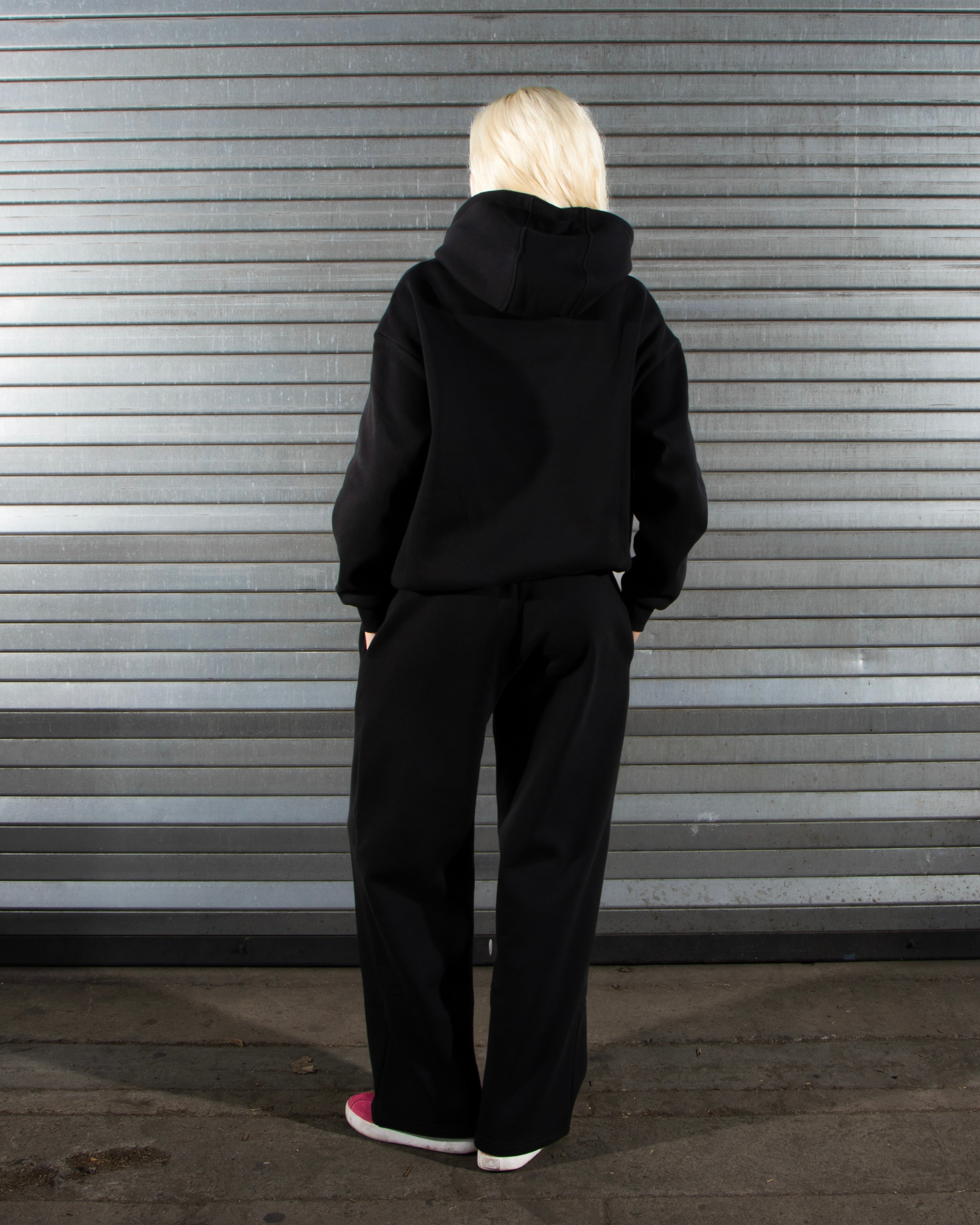 Black Tracksuit Set
