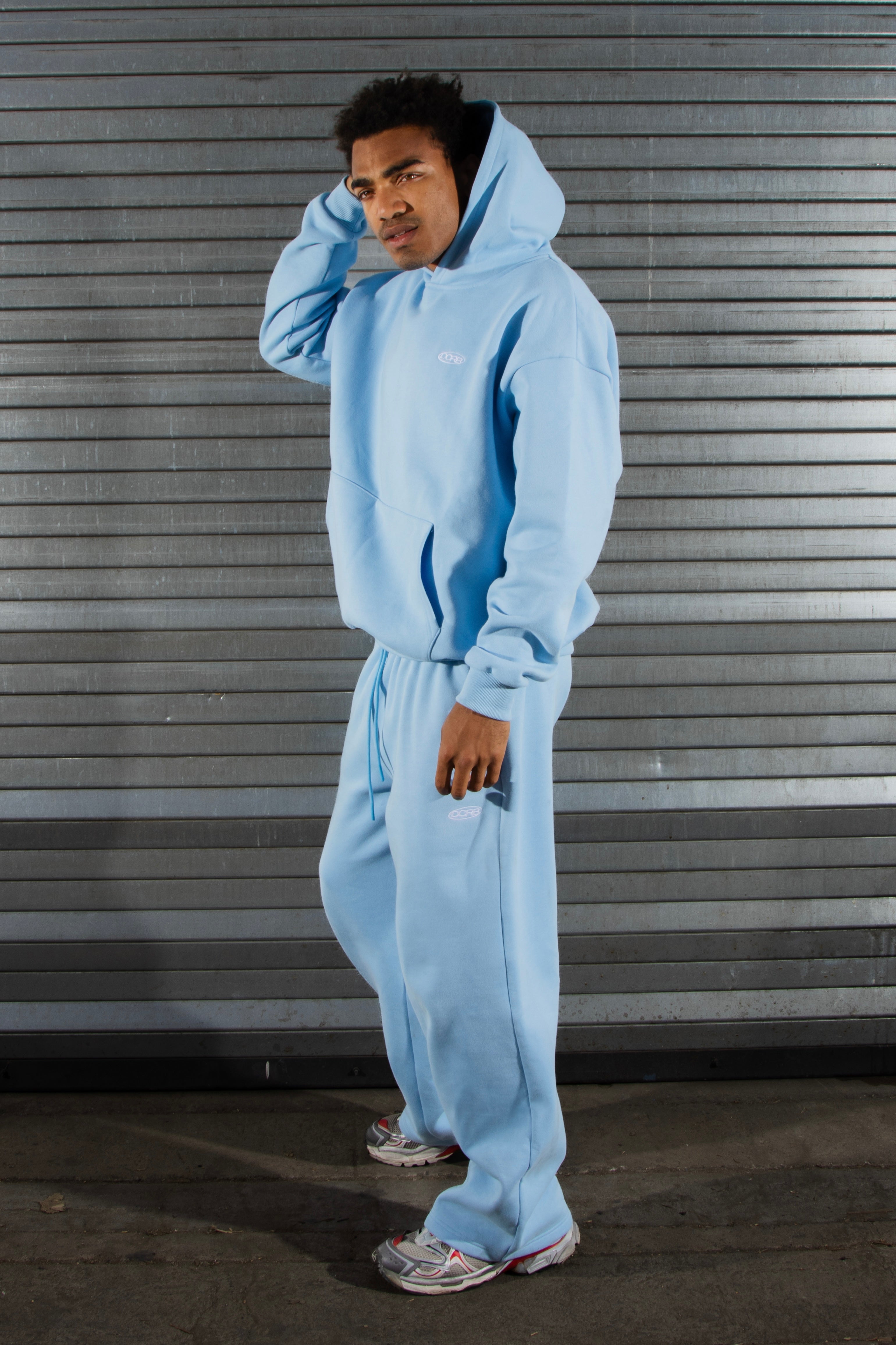 DCRB Tracksuit Hoodie - Baby Blue
