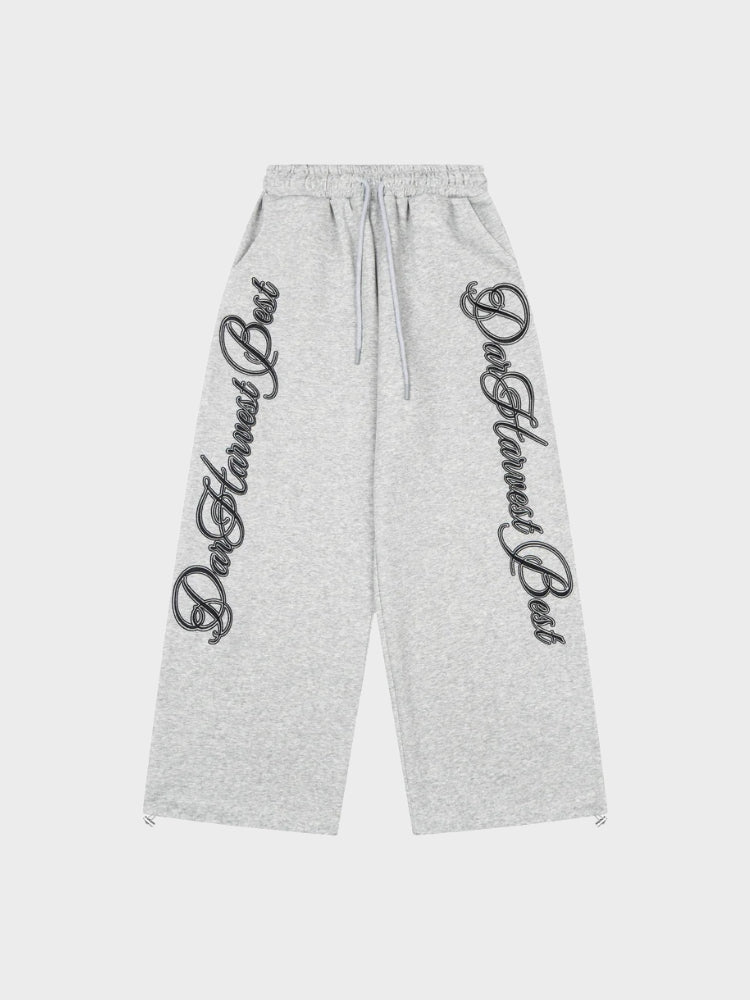 DCRB Wide Leg Script Joggers