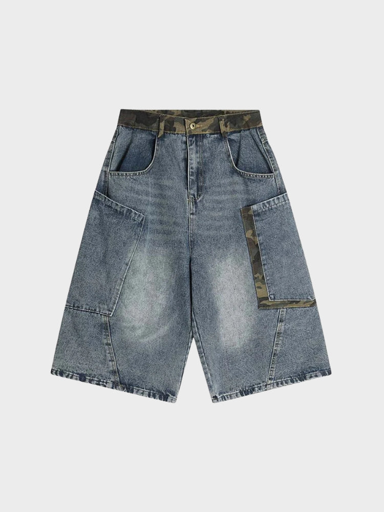 DCRB Camo Patchwork Jorts