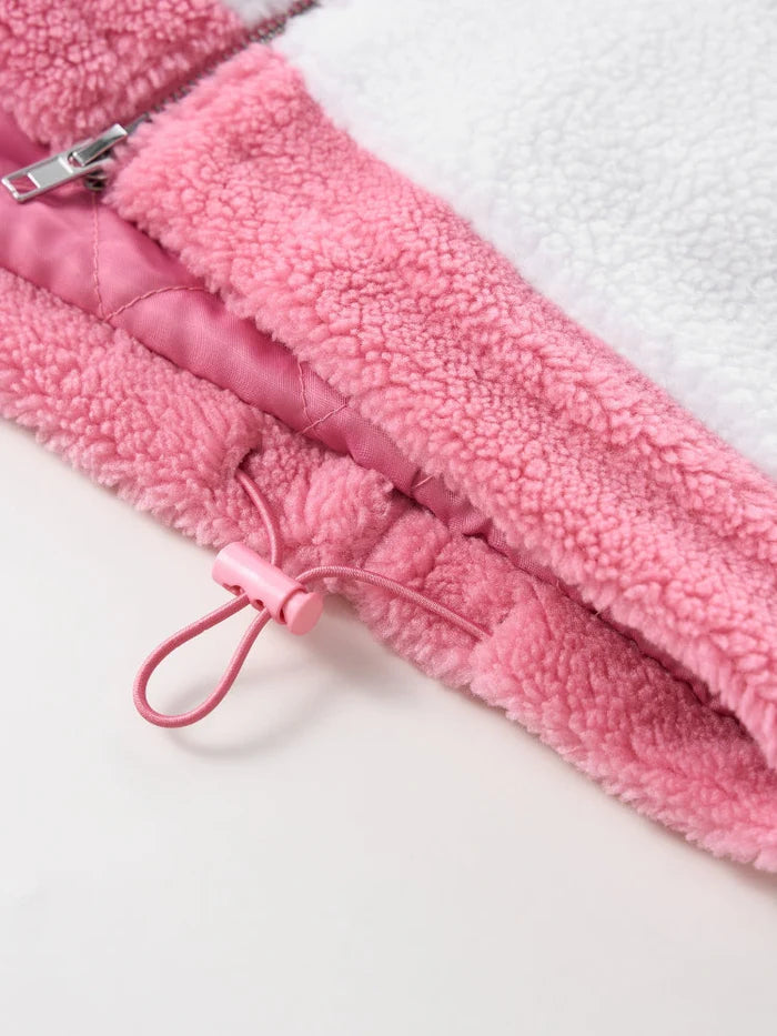DCRB Two Tone Sherpa Fleece Jacket