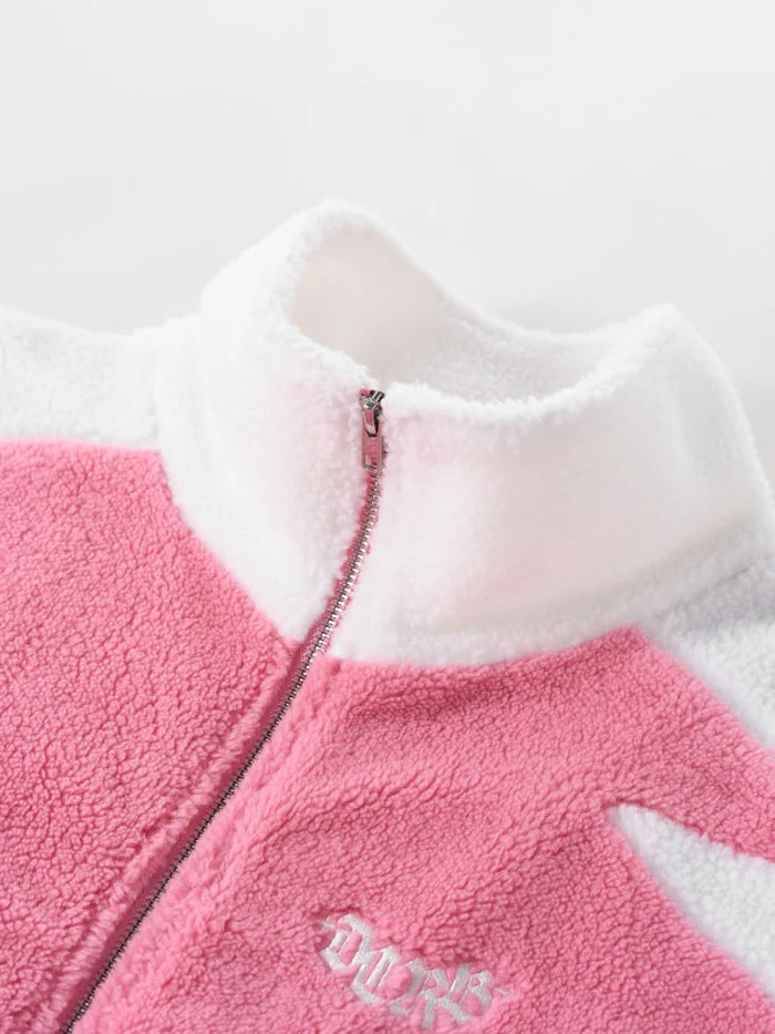 DCRB Two Tone Sherpa Fleece Jacket