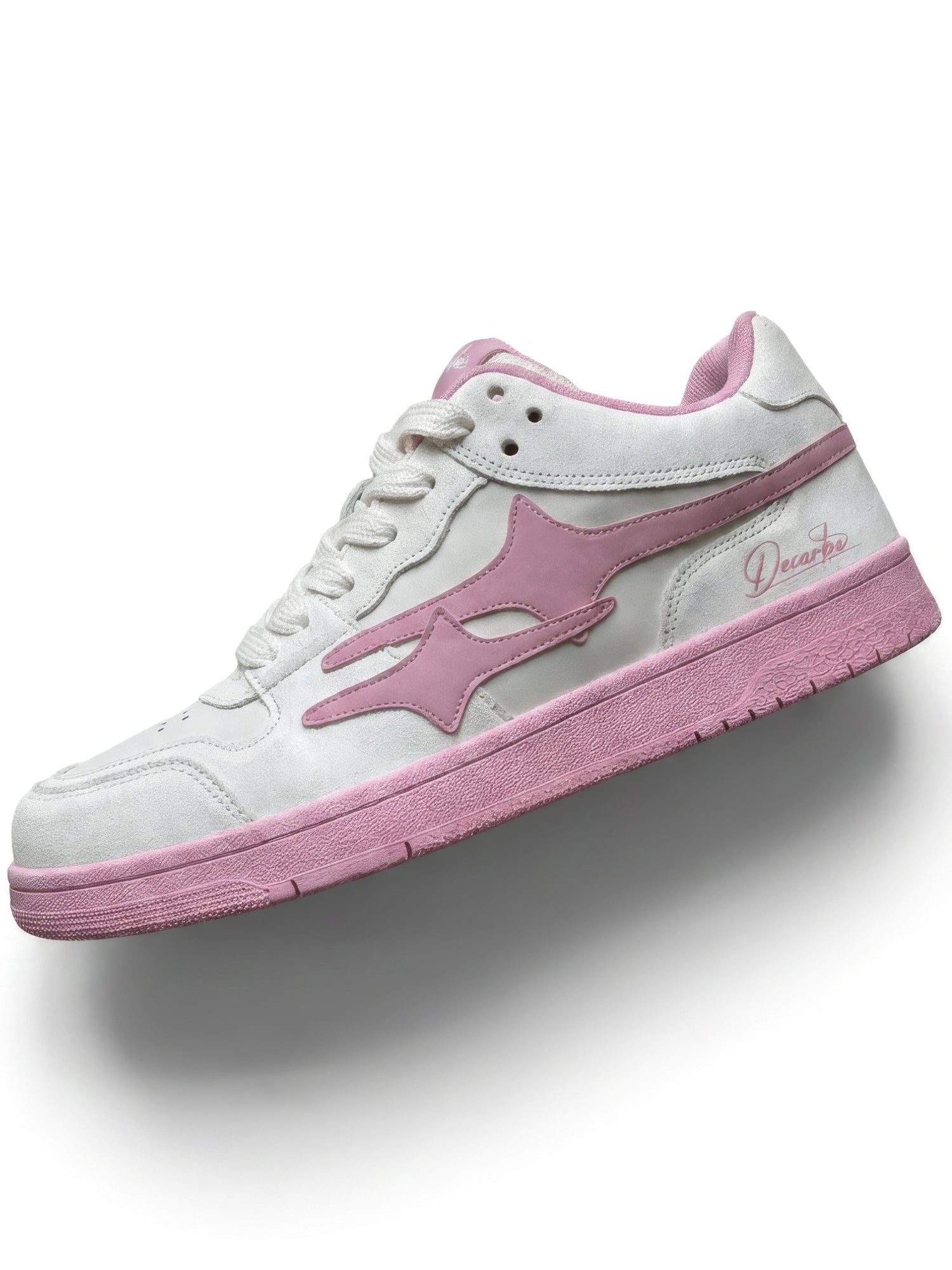 DCRB Blush Suede Sneakers