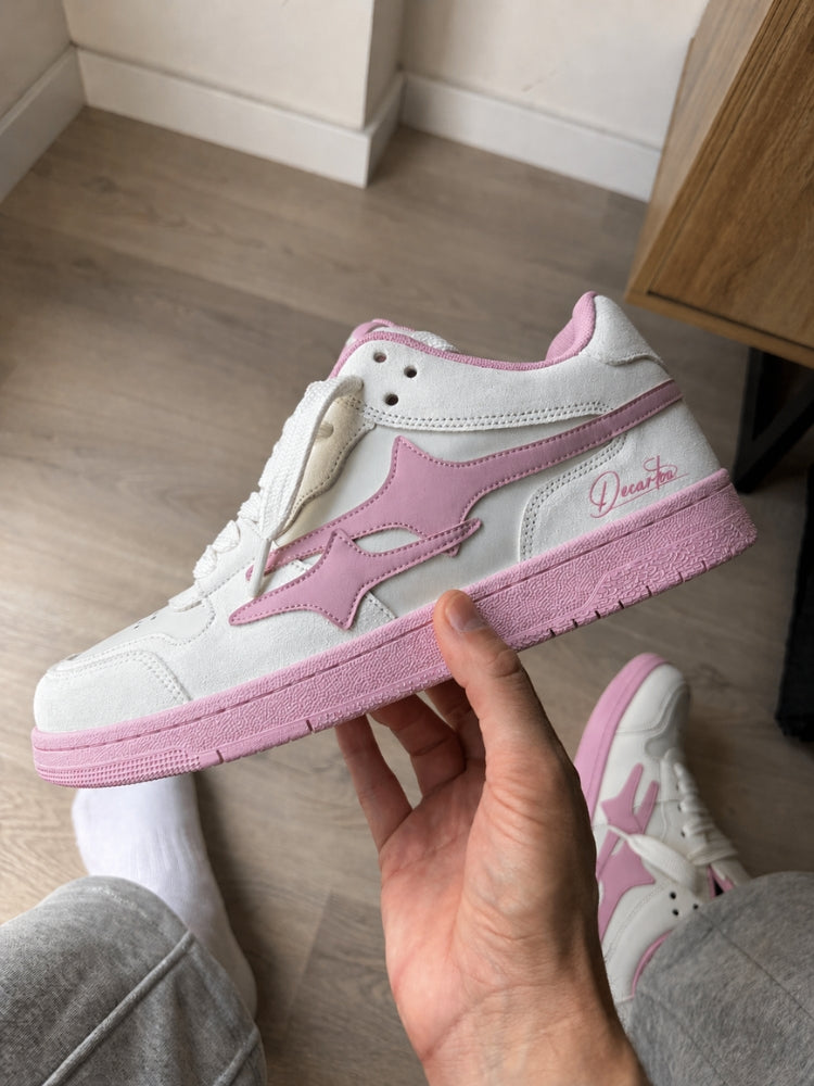 DCRB Blush Suede Sneakers