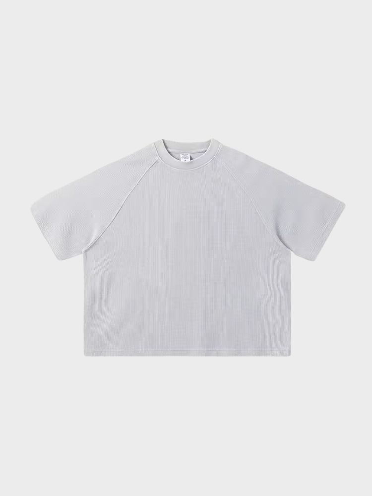 DCRB Boxy Fit Waffle Knit Tee