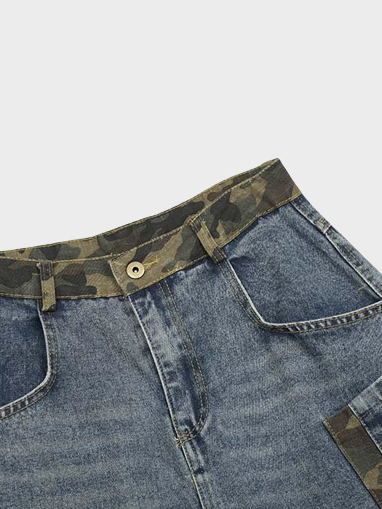 DCRB Camo Patchwork Jorts