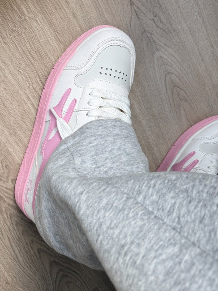 DCRB Blush Suede Sneakers