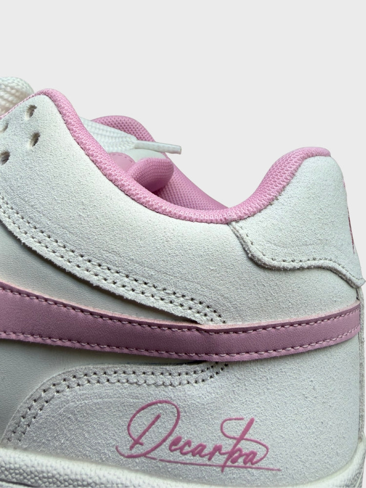 DCRB Blush Suede Sneakers