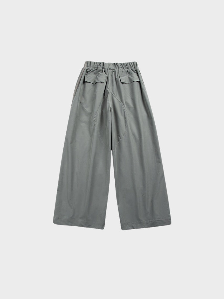 DCRB Striped Quick Dry Parachute Joggers