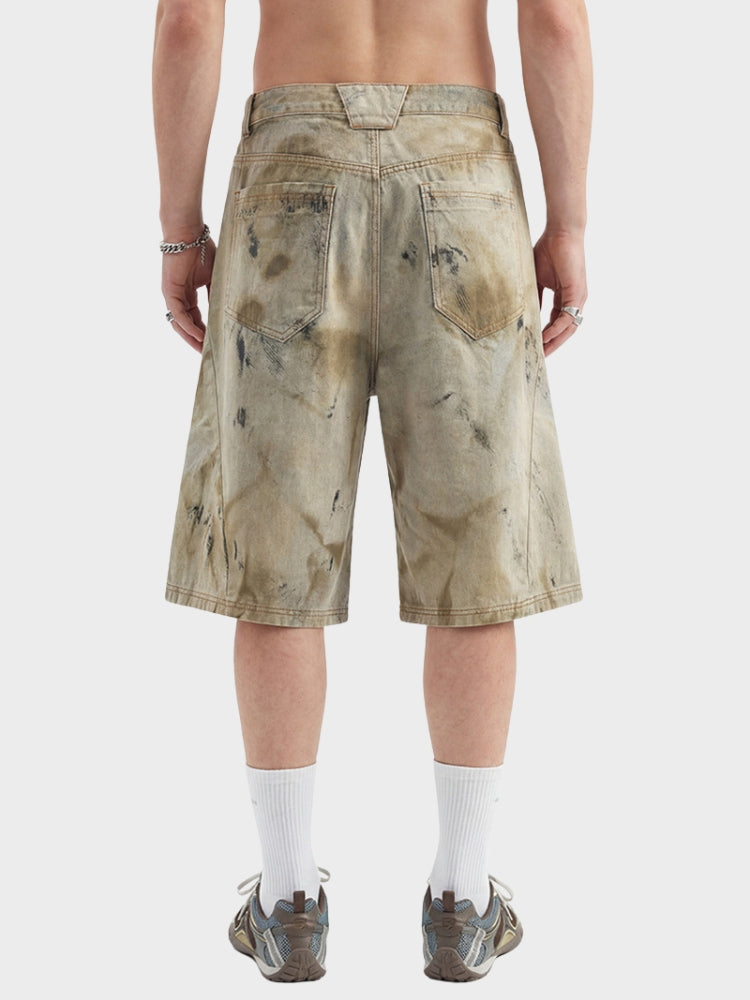 DCRB Washed Machete Capri Jorts