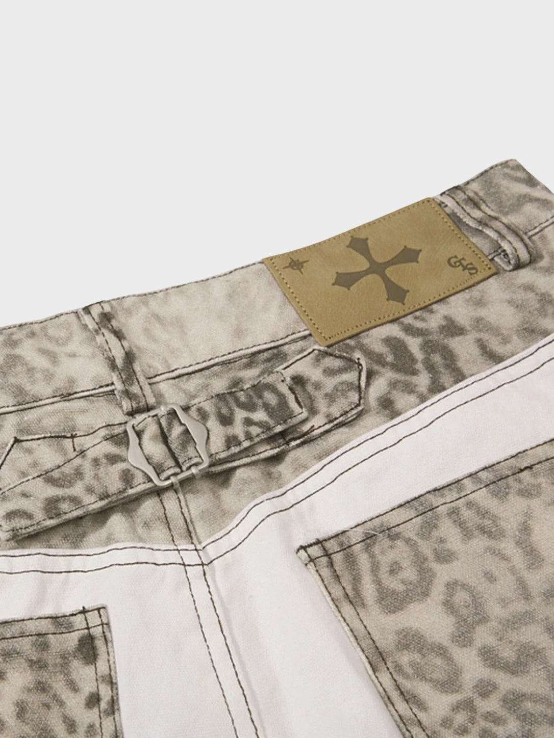 DCRB Leopard Wide Leg Denim