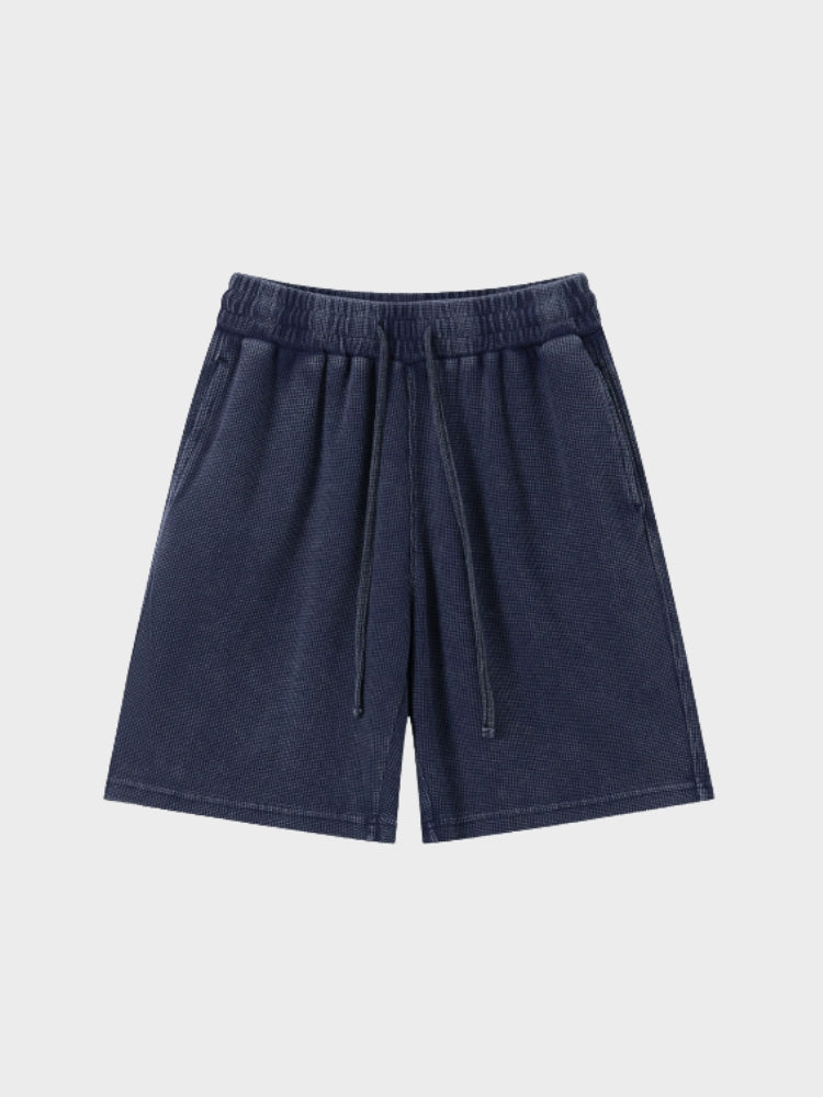 DCRB 235 GSM Washed Waffle Shorts