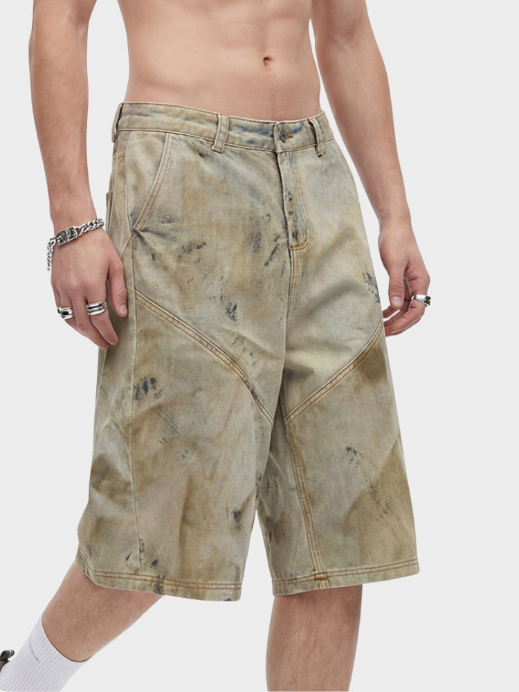 DCRB Washed Machete Capri Jorts