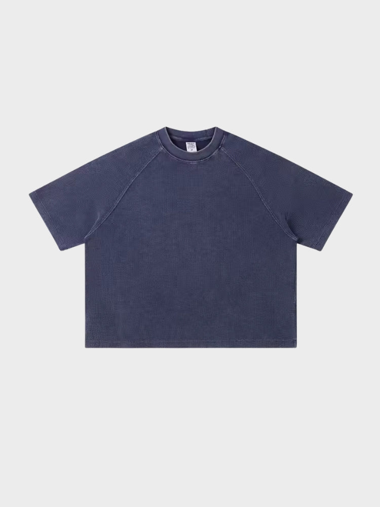 DCRB Boxy Fit Waffle Knit Tee