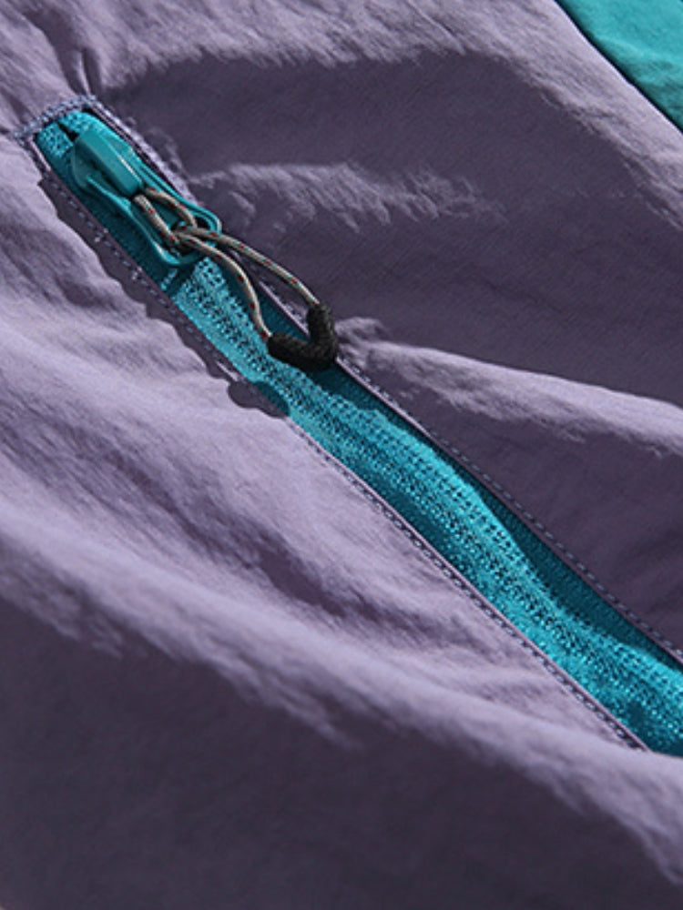 DCRB Vintage Varsity Waterproof Track Jacket