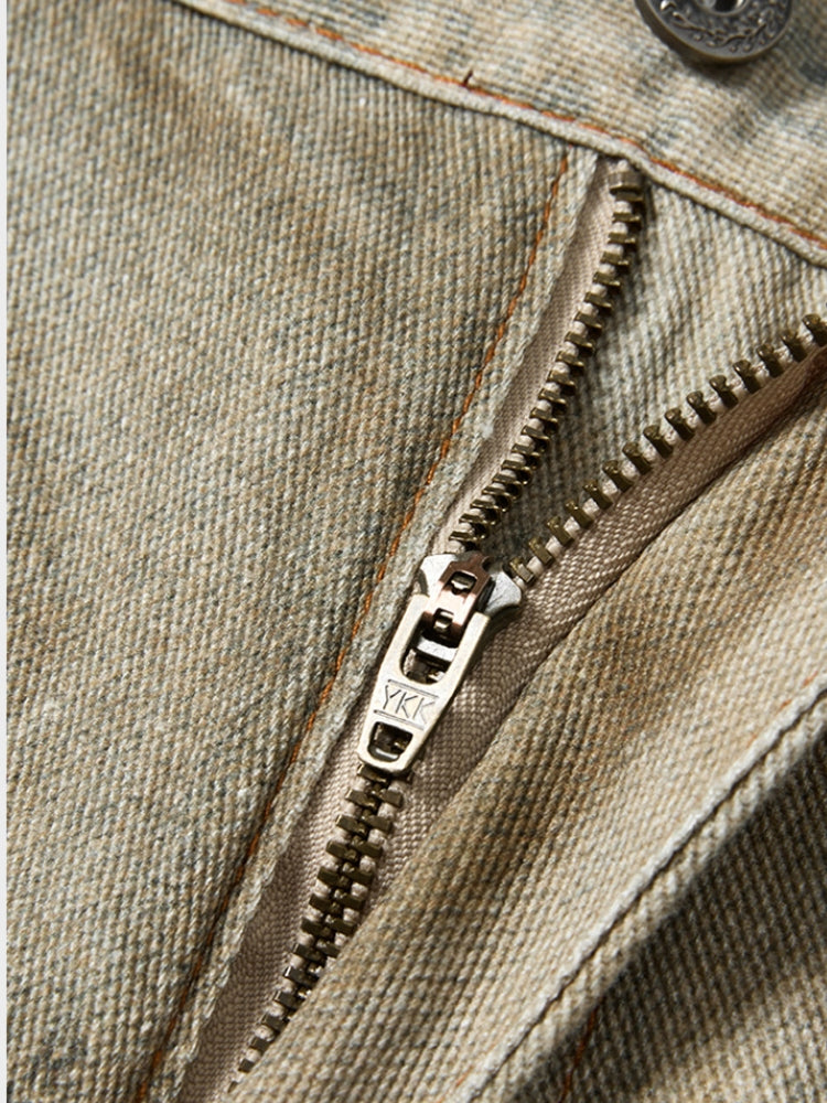 DCRB Washed Machete Capri Jorts