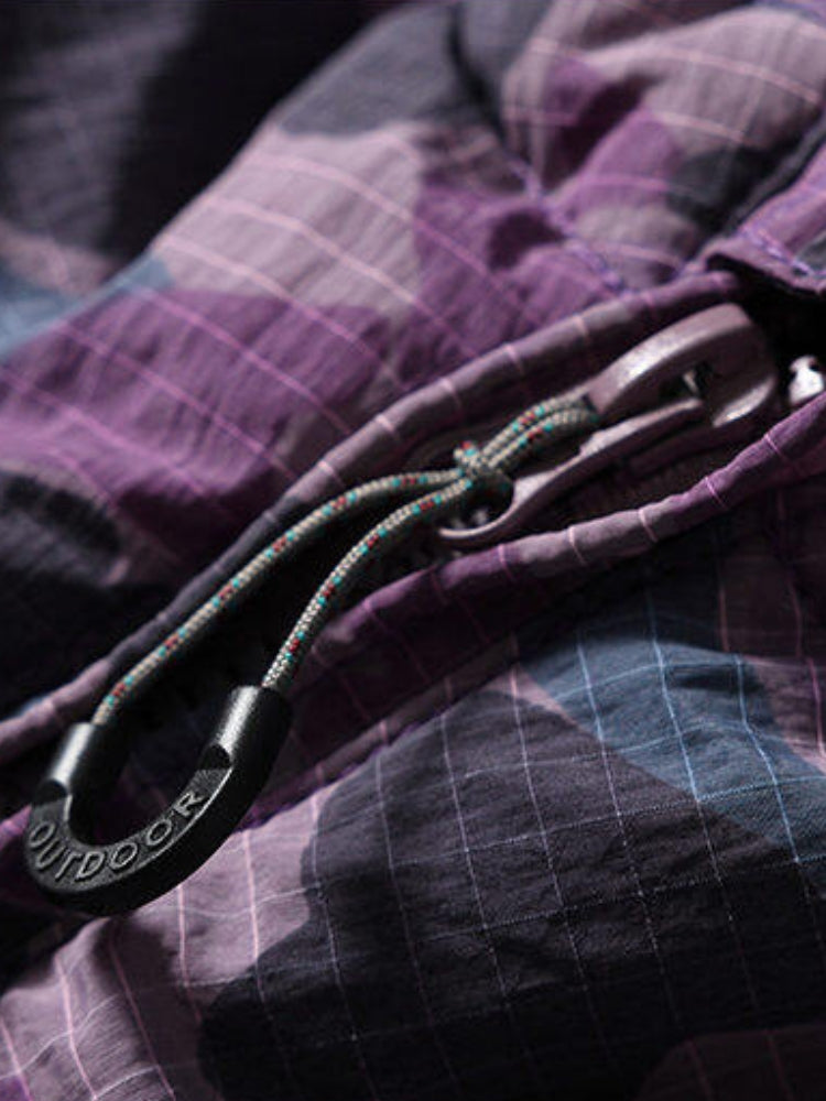 DCRB Cropped Camo Winter Parka