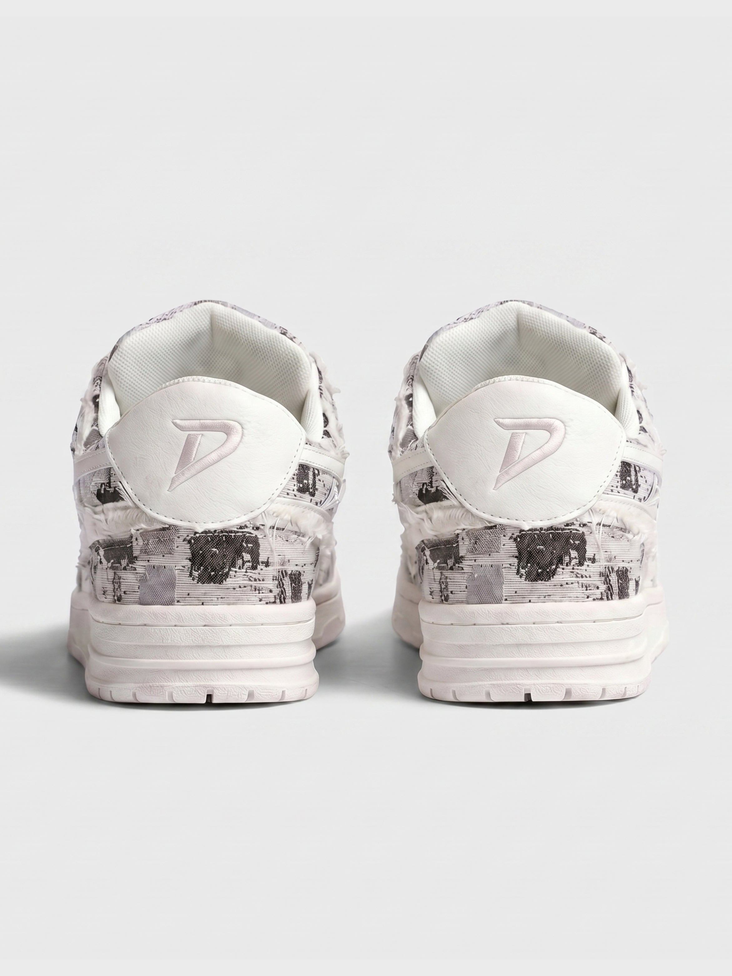 DCRB Broken Camo Grey Sneakers