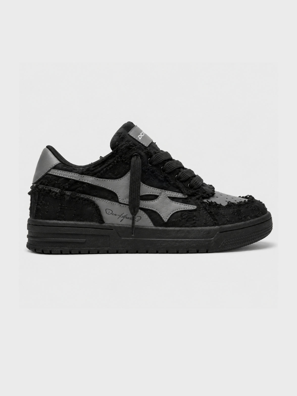 DCRB Broken Black Sneakers