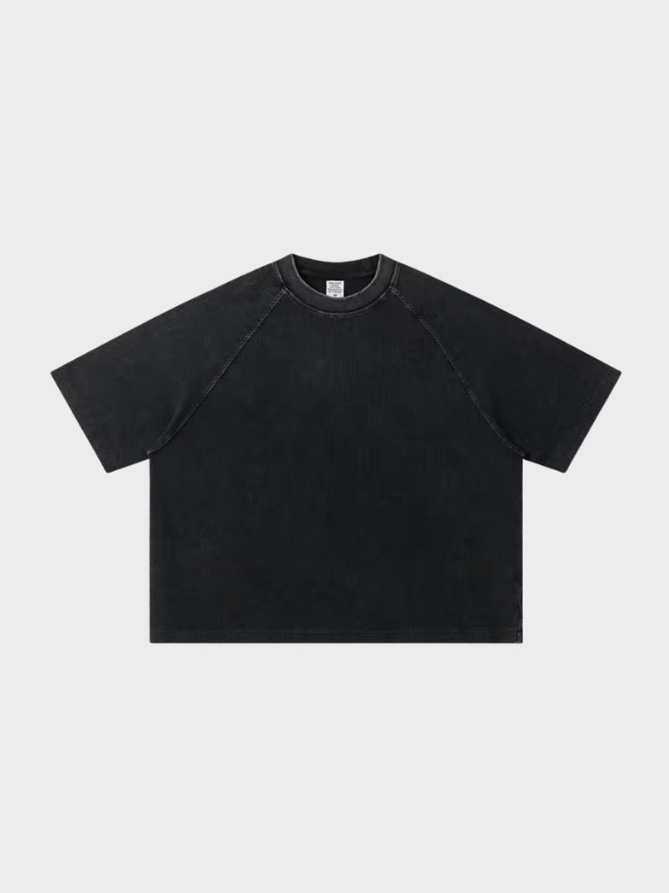 DCRB Boxy Fit Waffle Knit Tee