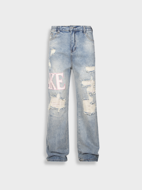 Make Washed & Ripped Jeans