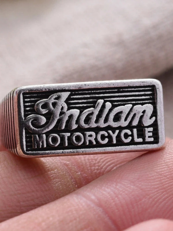 Vintage Indian Motorcycle Ring