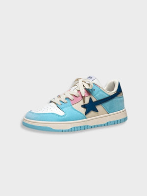 White / Blue