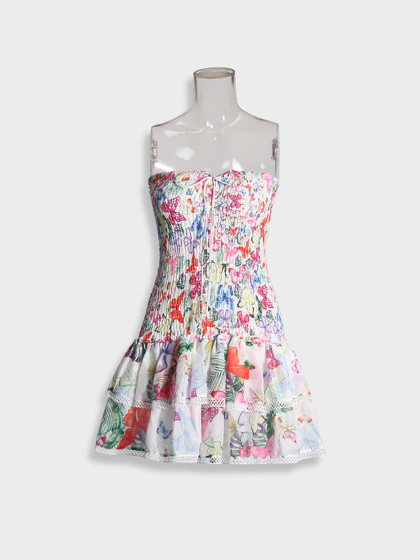 Vintage Flower Summer Dress